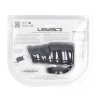 Vibrating Ribbed Silicone Cock Sleeve and Ball Ring - Black